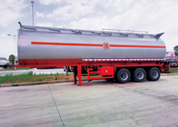 Ölen Sie Anhänger-LKW, 55 Tonnen 60cbm halb tragen Manganstahlöl-Tanklastzug-