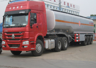 Hochfeste 3 Achsen 50 Tonnen 60CBM-Öltanker-halb LKW-mit Anhänger
