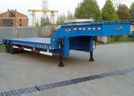 Achsen des Transport-2 45 Tonnen 13m schwere Ausrüstungs-Anhänger-LKW-mit niedrigem Bett