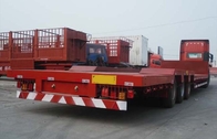 Niedrig-Bett halb Achsen 70Tons 17m des Anhänger-LKW-3 für ladende Baumaschine