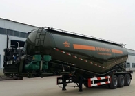 Pulverisieren Sie materiellen Behälter-halb LKW-Anhänger, Maschinen-halb Sattelzug 48000L Weichai