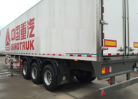 40 Fuß Behälter-kühlte halb Anhänger-LKW 2/3 Achsen 30 - 60 Tonnen 13m