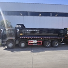 Schwarzes Tipper Dump Truck For Construction SINOTRUK HOHAN 8×4