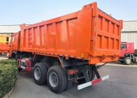 Sinotruk Howo Tipper Dump Truck Weichai 380 PS 6 × 4 5200 - 5800 mm für den Export