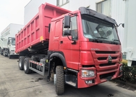 Sinotruk Howo Tipper Dump Truck 380 PS 6 × 4 mit Hyva Hydraulikzylinder für den Bergbau