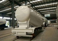 Kohlenstoffstahl-halb Anhänger-LKW für das Pulver-materielle Transportieren