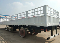 Kohlenstoffstahl-Hilfshalb Anhänger 30-60 Tonnen für speziellen Waren-Transport