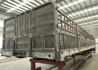 Kohlenstoffstahl-Hilfshalb Anhänger 30-60 Tonnen für speziellen Waren-Transport