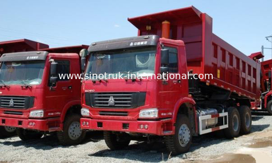 Kipper-Kipplaster 6X4 336HP LHD 25tons 10-25CBM ZZ3257N3447A1 SINOTRUK HOWO