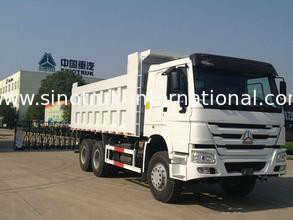 Kipper-Kipplaster 6X4 336HP LHD 25-40tons 10-25CBM ZZ3257N3447A1 SINOTRUK HOWO