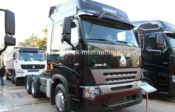 Laufwerksart internationaler LKW-Traktor des Logistik-Geschäfts-6×4 für halb Anhänger