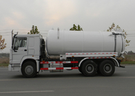 Abwasser-Klärgrube-Reinigung transportierend, tauschen Sie,/septischer pumpender LKW 17CBM LHD 336HP