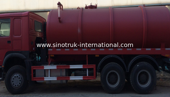 Abwasser-Saug-LKW 15CBM LHD 336HP, Klärgrube-pumpender LKW