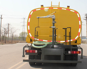 Wasser-Tankwagen der hohen Leistungsfähigkeits-25CBM mit Hoch und dem niedrigem Sprühen