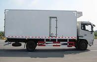 Euro 2 mit 7 T Kühlfahrzeug-und Packwagen-LHD 4X2 gefrorener Kasten Closed Van Truck With
