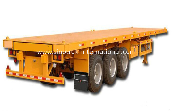 SINOTRUK Flachbettauflieger halb 30-60 Tonnen