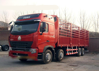 Zaun-Fracht-Stangen-LKW SINOTRUK HOWO 30-60 Tonnen der Kapazitäts-8X4 LHD Euro2