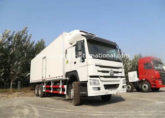 Hochfeste Kühlfahrzeuge und Packwagen der Tiefkühlkost-RHD 8×4 40 Tonne lärmarm