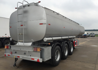 3 Achsen-Aluminiumkraftstofftank-halb Anhänger-LKW-Edelstahl-Öl-Tankwagen