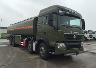 Erdöl-Öl-Speicherung Behälter-Kraftstoffförderungs-Lieferwagen 30 CBM HOWO-Edelstahl-8X4