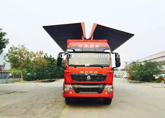 Fracht-große Belastbarkeits-Nutzfahrzeuge 8X4 LHD Wing Van Cargo Truck