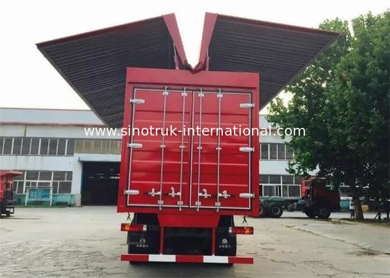 Fracht-große Belastbarkeits-Nutzfahrzeuge 8X4 LHD Wing Van Cargo Truck
