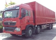 SINOTRUK HOWO T5G Wing Van Cargo Truck 8X4 12 dreht LHD-MANN Maschine Euro4 336HP