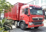 SINOTRUK HOWO T5G Wing Van Cargo Truck 8X4 12 dreht LHD-MANN Maschine Euro4 336HP