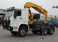 SINOTRUK-Traktor-LKW brachte hydraulische 12 Tonnen des Kran-6X4 LHD 336HP XCMG sich strecken an