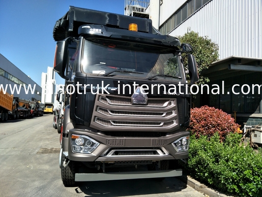 Räder schwarzes N7 ZZ3317V386JB1R Sinotruk HOWO Tipper Dump Truck 8X4 371hp 12