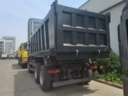 Schwarzes neues Howo E7 Fahrerhaus SINOTRUK HOWO Tipper Dump Truck LHD 6X4 371HP