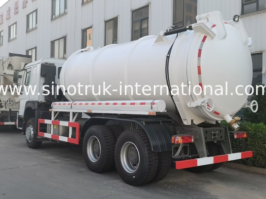 Vakuumpumpe-Abwasser-Saug-LKW-Klärgrube-Reinigungs-LKW 18CBM LHD 336HP