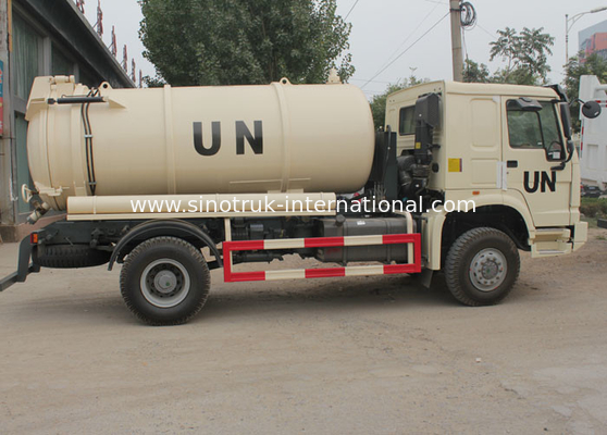 Abwasser-Saug-LKW 10000L LHD 4X2, flüssiger Abfall-LKWs SINOTRUK HOWO
