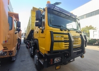 Sinotruk Howo Tipper Dump Truck 400 PS 8 × 4 50-60 Tonnen Lhd 12 Räder Großschachtel