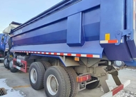 RHD 8×4 12räder ZZ3317V3847B1R hohe Pferdestärke geringer Kraftstoffverbrauch380PS blauer HOWO Tipper Truck