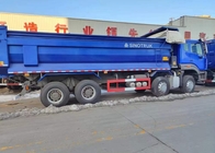 RHD 8×4 12räder ZZ3317V3847B1R hohe Pferdestärke geringer Kraftstoffverbrauch380PS blauer HOWO Tipper Truck