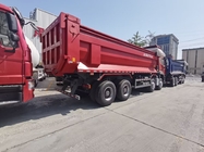 Sinotruk Hohan ((Neue Howo) Tipper Dump Truck N7 8 × 4 12 Räder 380PS Lhd oder Rhd mit Vorhänge U-Typ-Container