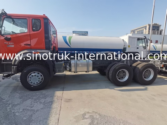 Sinotruk New Howo Tipper Dump Truck Chassis Weichai Motor 6 × 4 LHD Orange Farbe