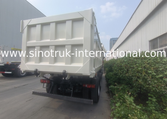 Sinotruk-Tipper-Dump Truck brandneu 6 × 4 Nx 20CBM Weiß mit automatischer Plane
