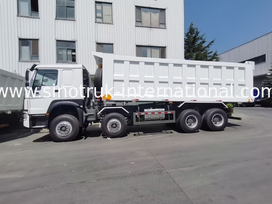 12 Kipplaster 400hp Räder Sinotruk HOWO 8X4 für Bergbau