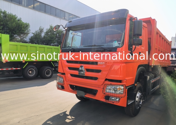 Sinotruk Howo Tipper Dump Truck Weichai 380 PS 10 Räder 6 × 4 Lhd 20CBM