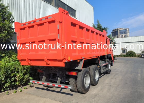 Sinotruk Howo Tipper Dump Truck Weichai 380 PS 10 Räder 6 × 4 Lhd 20CBM