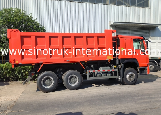 Sinotruk Howo Tipper Dump Truck Weichai 380 PS 10 Räder 6 × 4 Lhd 20CBM