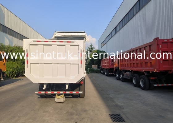 Sinotruk Howo Tipper Dump Truck 400 PS 6 × 4 U-Form Tray mit automatischer Plane