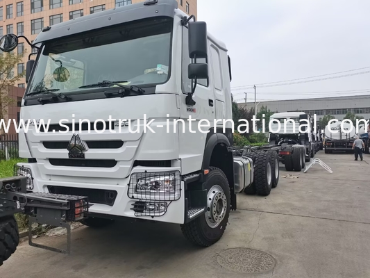 SINOTRUK HOWO Dropside Fracht Nutzfahrzeuge Lastwagen Fahrgestell LHD 6X4 400 PS