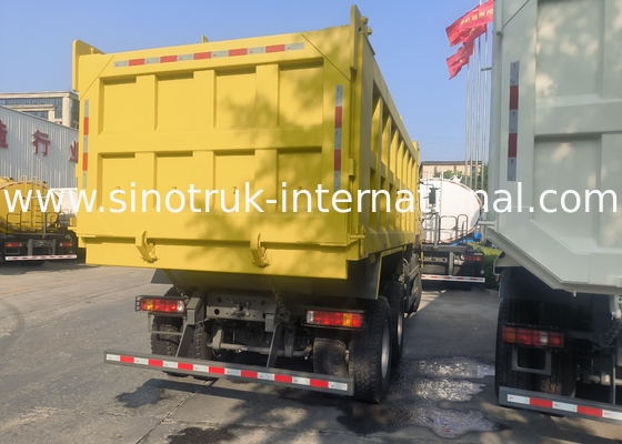 Sinotruk Howo Tipper Dump Truck Weichai 380 PS 10 Räder 6 × 4 Rhd 20CBM