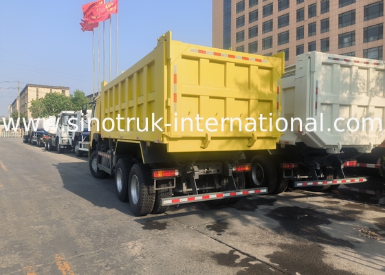 Sinotruk Howo Tipper Dump Truck Weichai 380 PS 10 Räder 6 × 4 Rhd 20CBM