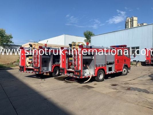 2CBM 4X2 116 PS Feuerwehrfahrzeug Landwirtschaftliche Feuerwehrfahrzeug für Landschaftsgestaltung