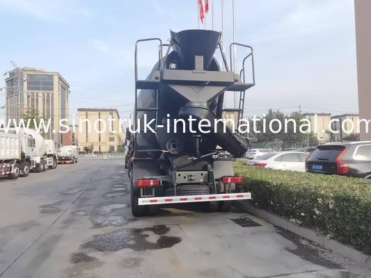 NEW HOWO HOHAN SINOTRUK Betonmischfahrzeug Schwarz 10CBM 380HP 8X4 RHD