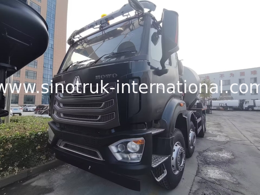 NEW HOWO HOHAN SINOTRUK Betonmischfahrzeug Schwarz 10CBM 380HP 8X4 RHD